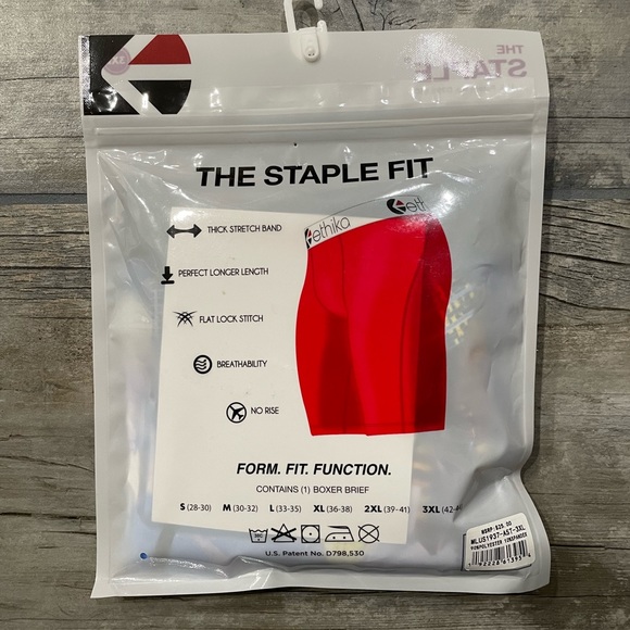 Ethika Men's Underwear Boxer Brief The Staple Fit (Size 3XL) - Picture 3 of 4
